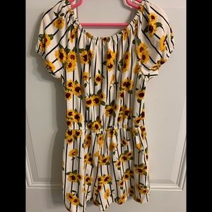 Girls size 7/8 romper